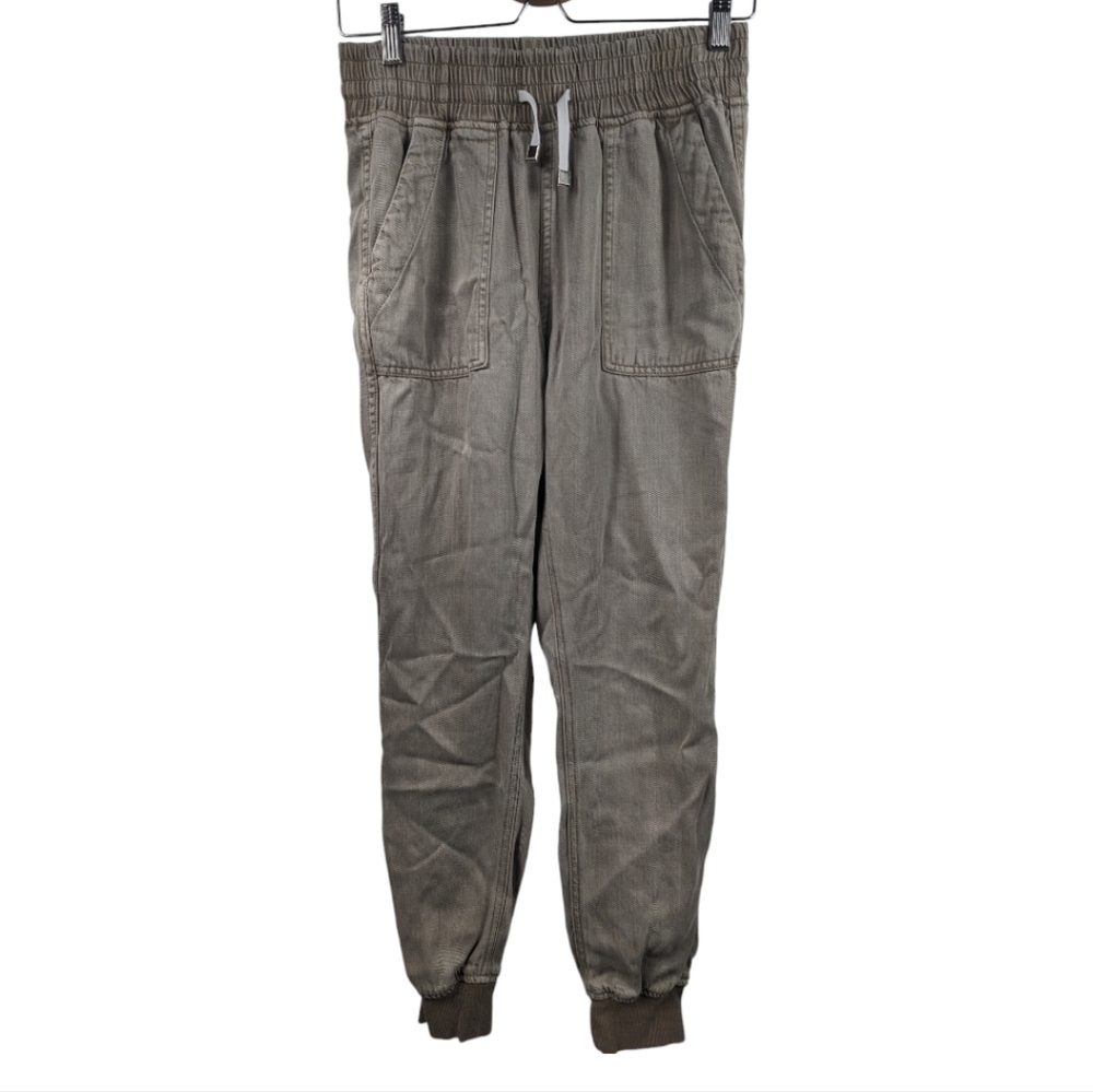 Dear John Jacey Super High Rise Cropped Jogger Sz XS